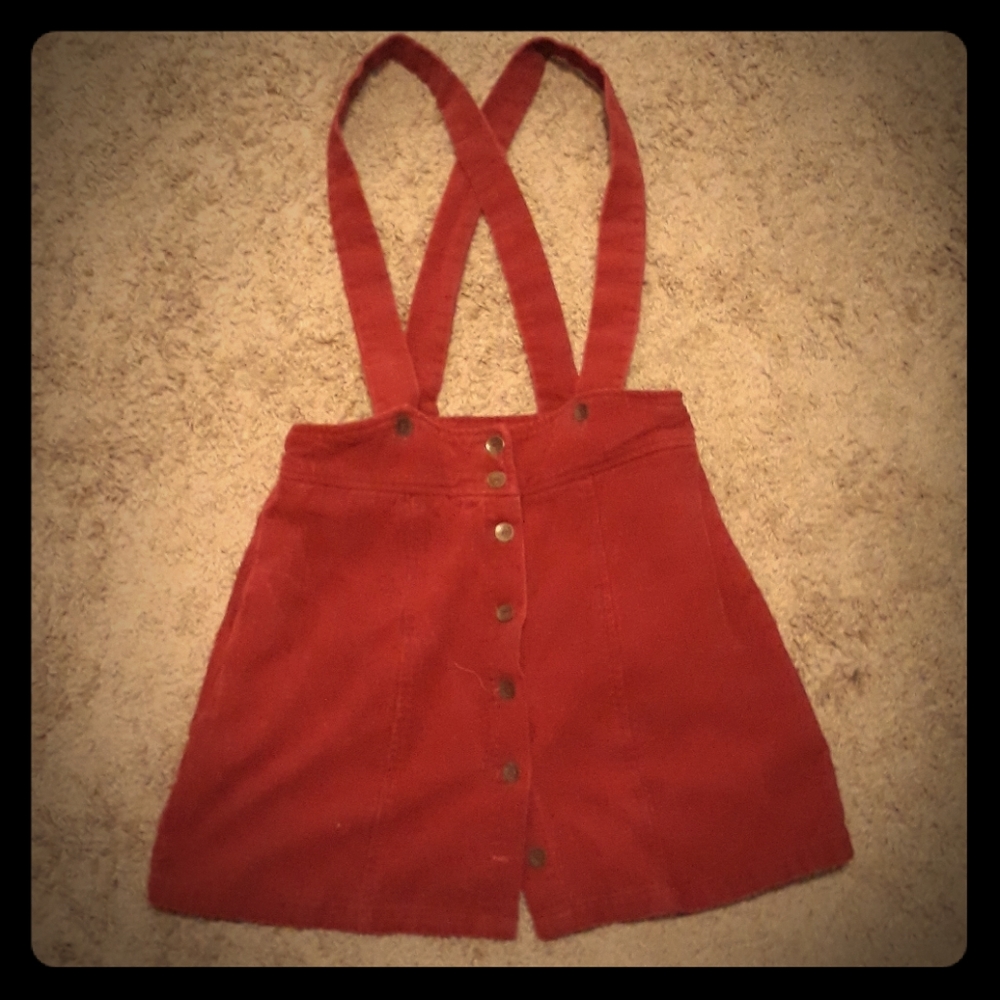 Shein Red skirt